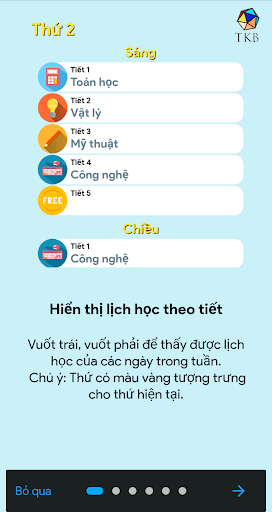 Thời Khóa Biểu 2021 Screen 2