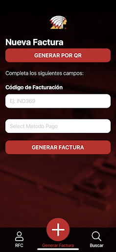 Indian Facturacion Screen 3