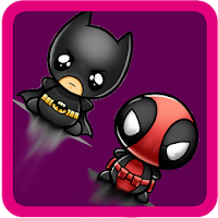 2 Hero Kid - Batman & DeadPool