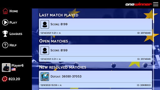 European Championship Billiard Screen 2