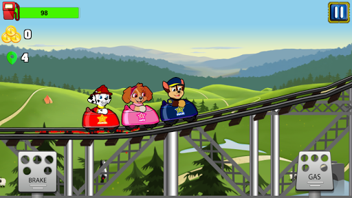 Paw Puppy Roller Coaster Patrol