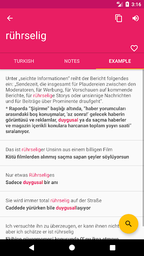 German Turkish Dictionary 2.0.7 screenshots 3