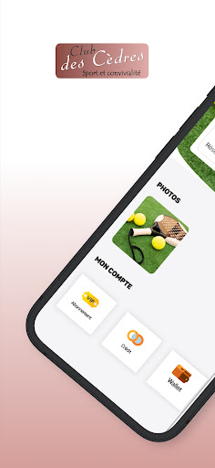Android application Club des Cèdres screenshort