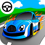 Fast car games for little kids icon