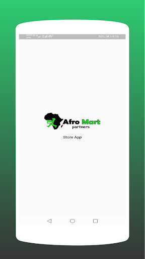 Android application Afro Mart Partners screenshort
