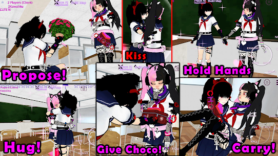 SchoolGirl AI 3D Anime Sandbox MOD APK (Unlock Items/No Ads) Download 3