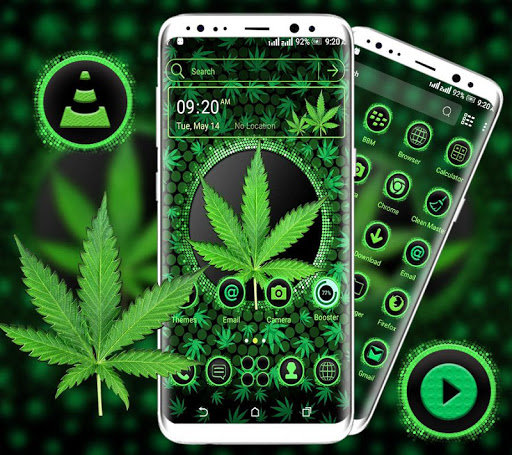 Android application Weed Launcher Theme screenshort