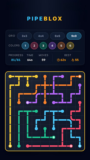 PipeBlox: Pipe Puzzle screenshot