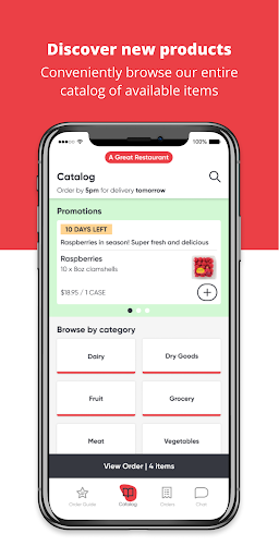 Champion Food Service Screen 2