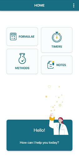 Android application Your Lab Partner screenshort