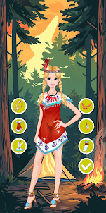 Forest Camping Dress Up Game