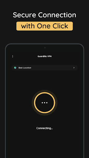 Screenshot of Guardilla VPN: Secure Fast VPN