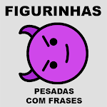 Cover Image of Download Figurinhas Pesadas com Frases  APK