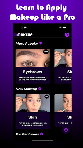 Android application D-Makeup screenshort