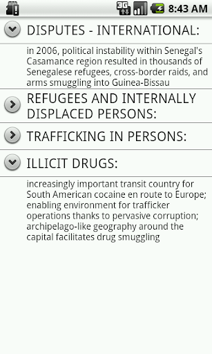 Guinea Bissau Facts Screen 3