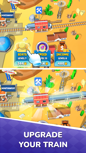 Train Ride Mod APK screenshot 8 - Android mod game interface