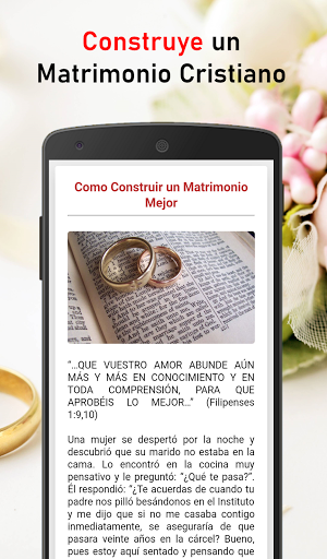 Android application Matrimonio cristiano y familia screenshort
