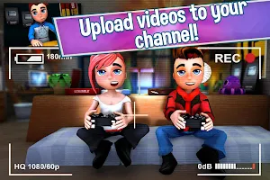 Youtubers Life: Gaming Channel - Go Viral! screenshot 2