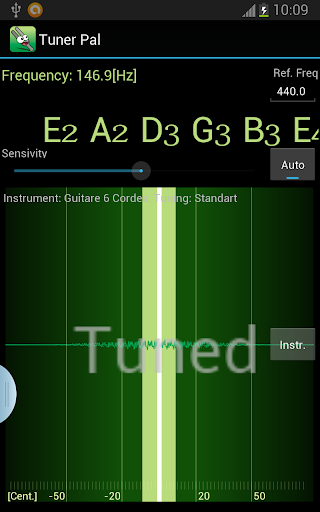 Instrument Tuner Pal Screen 2