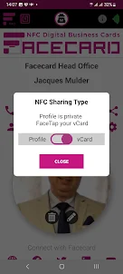 Facecard.mobi NFC