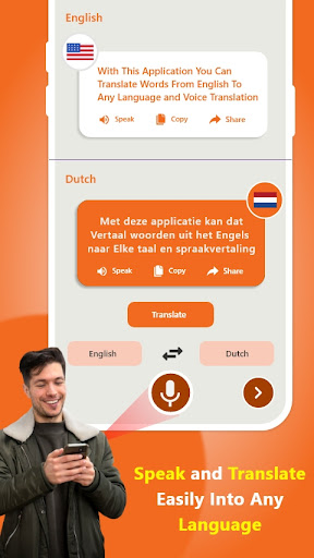 Dutch Keyboard - Translator Screen 2