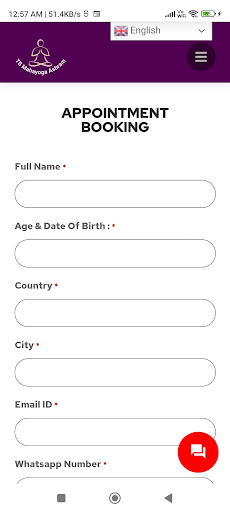 T SREENIVASULU Mahayoga Ashram