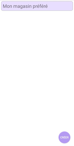 Android application ComList screenshort