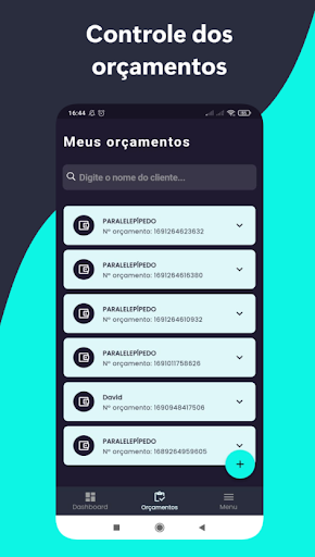 Orçamentos e Recibos - PDF Screen 2