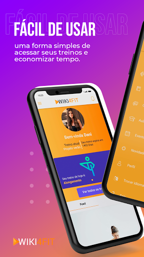 Android application WIKI4FIT screenshort