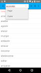 screenshot of Spanish Synonyms Offline