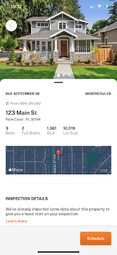 Android application SureStep mobile screenshort