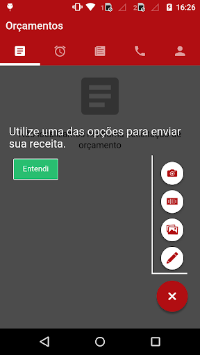 Android application Roval Farmácia de Manipulação screenshort