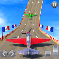 Aeroplane GT Racing Stunts: Aeroplane Games