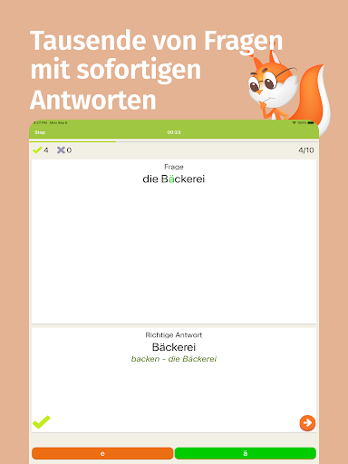 Screenshot of Deutsche Rechtschreibung