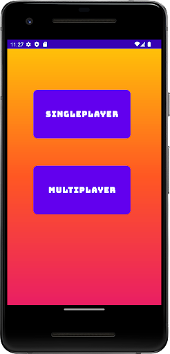 Android application XOX - TicTacToe screenshort