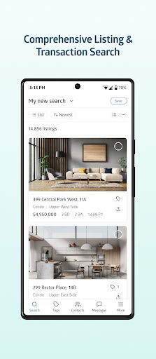 Android application Perchwell screenshort