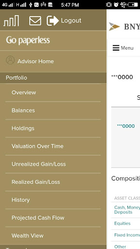 Android application Pershing Advisor Solutions - N screenshort