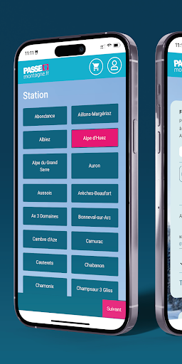Android application Passe montagne screenshort
