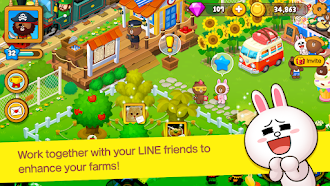 Game screenshot LINE BROWN FARM hack