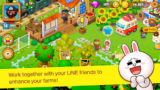 Game screenshot LINE BROWN FARM apk download