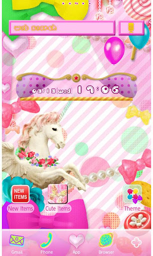 Android application Candy March Wallpaper screenshort
