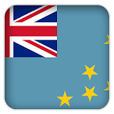 Selfie with Tuvalu flag icon