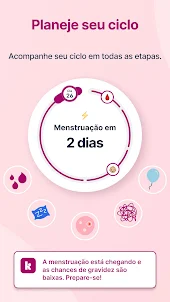 Kompanion Calendário Menstrual