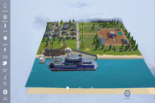 Android application Rosatom Floating NPP screenshort