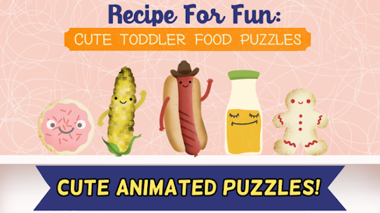 Kids Cute and Fun Food Puzzles Mod Apk New 2022* 1