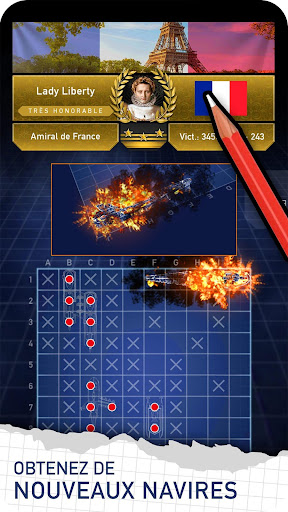Code Triche Bataille Navale - Touché-coulé APK MOD (Astuce) screenshots 4