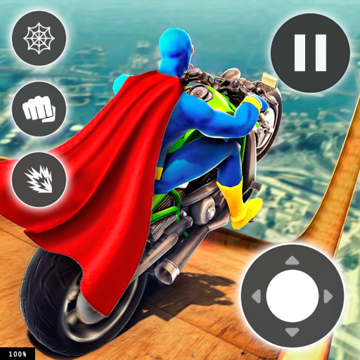 Super Hero Bike: Racing Game 4.8.0 Icon