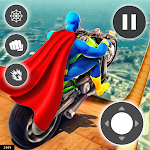 Cover Image of Download Super Hero Game - Bike Game 3D  APK
