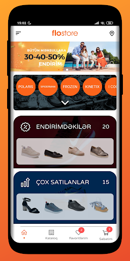 Android application Flostore.az screenshort