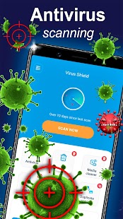 Antivirus und Telefonreiniger Screenshot